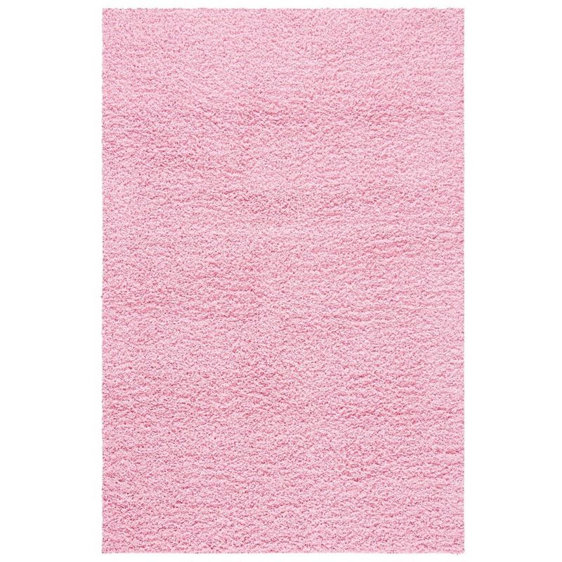 Athens Shag SGA119 Power Loomed Indoor Accent Rug - Pink - 4'x6' - Safavieh