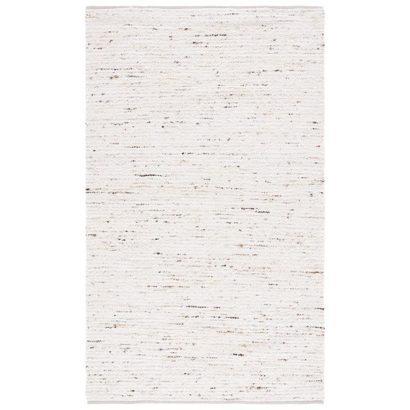 Natura NAT350 Flat Weave Indoor Area Rug - Ivory/Gold - 8'x10' - Safavieh