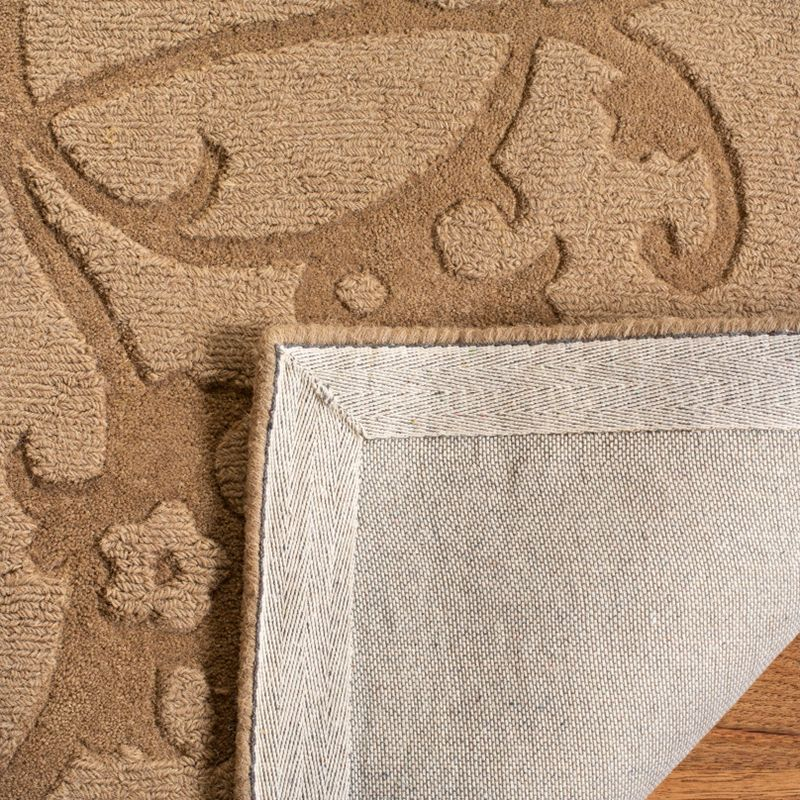 Impressions IM341 Hand Loomed Area Rug - Light Brown - 7'6"x9'6" - Safavieh.
