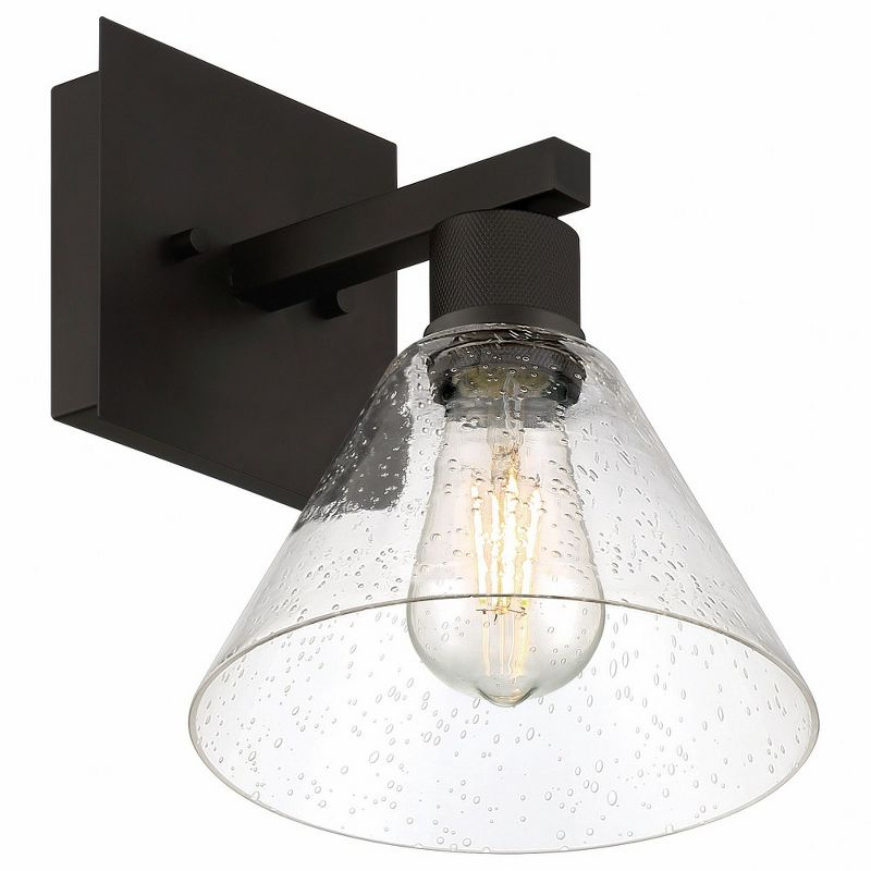 Access Lighting Port Nine 1 - Light Wall Light in  Matte Black