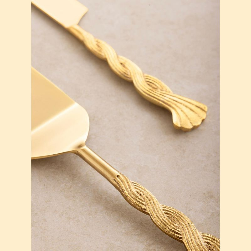 Santiago Cake Servers, Set of 2
