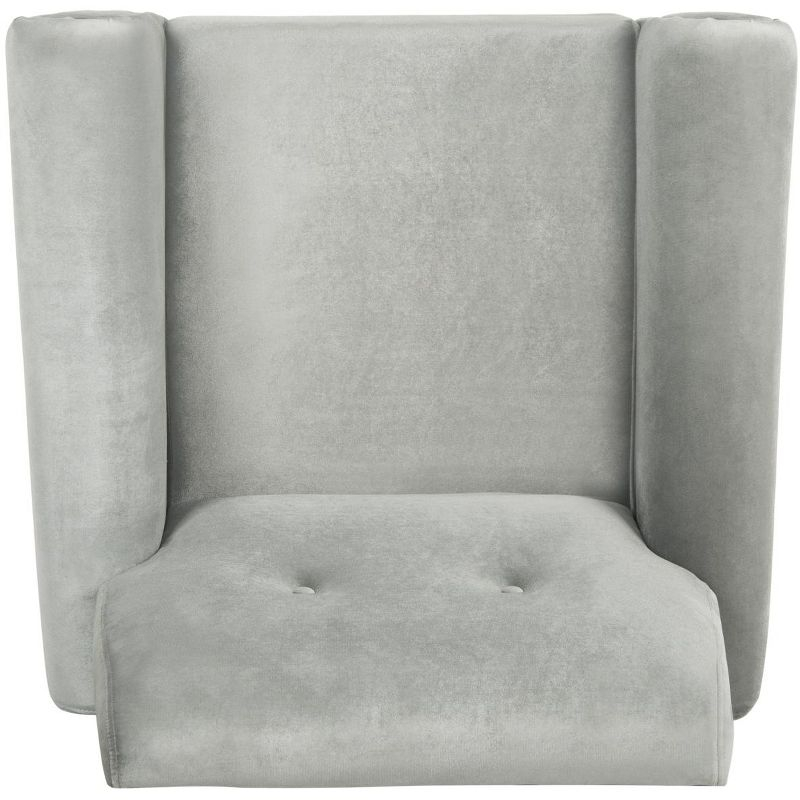 Mira Accent Chair - FOX6285 - Light Grey - Safavieh
