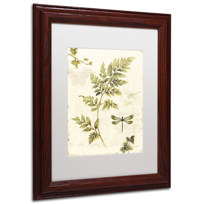 Trademark Fine Art -Lisa Audit 'Ivies and Ferns III' Matted Framed Art