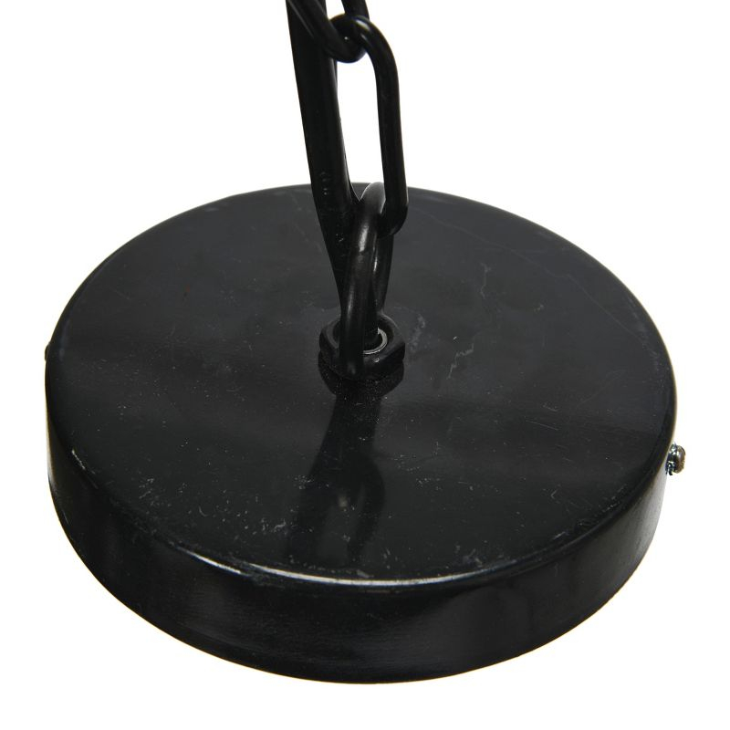 Storied Home 20"x19" Capiz Honeycomb Globe Pendant Light: ETL Listed, UL Certified, Metal Body