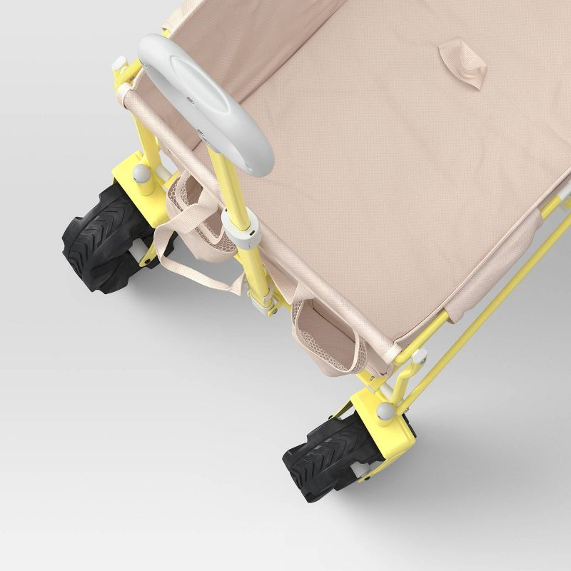 Flat Folding Wagon without Cargo Net Tan - Sun Squad™