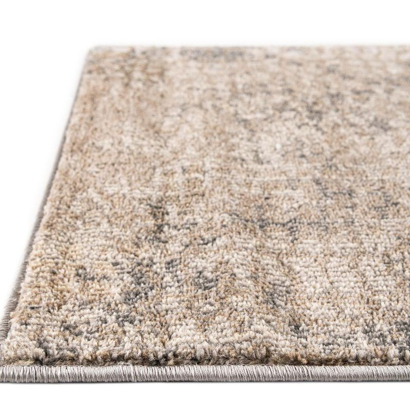 Unique Loom 5' 1 x 8' 0 Gray Chromatic Stormy Area Rug