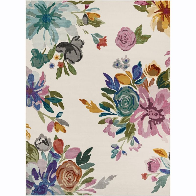 Unique Loom 10' 0 x 13' 1 Blossom Laura Area Rug