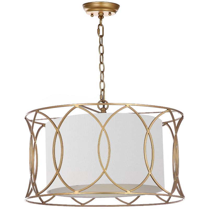 Silas Pendant Lamp - LIT4520 - Gold - Safavieh