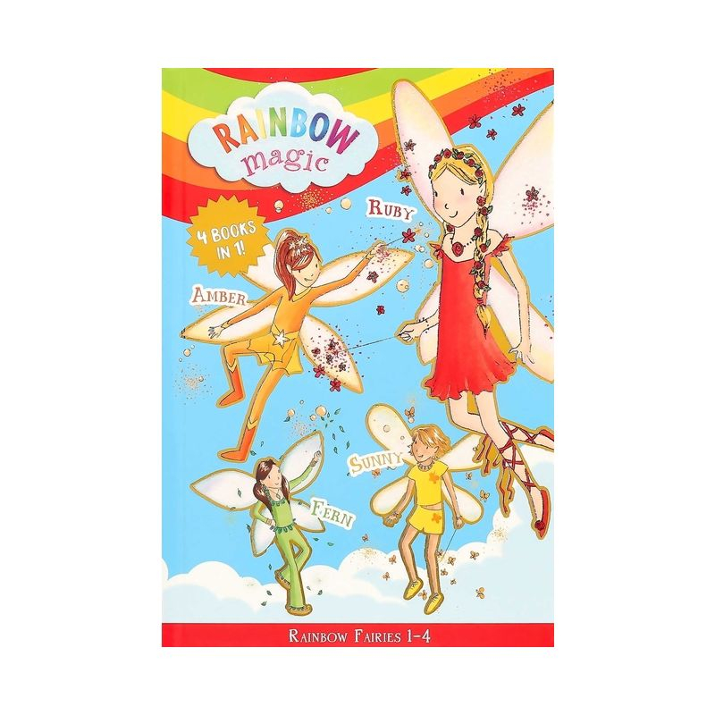 Rainbow Magic Rainbow Fairies: Books #1-4 - by  Daisy Meadows (Paperback)