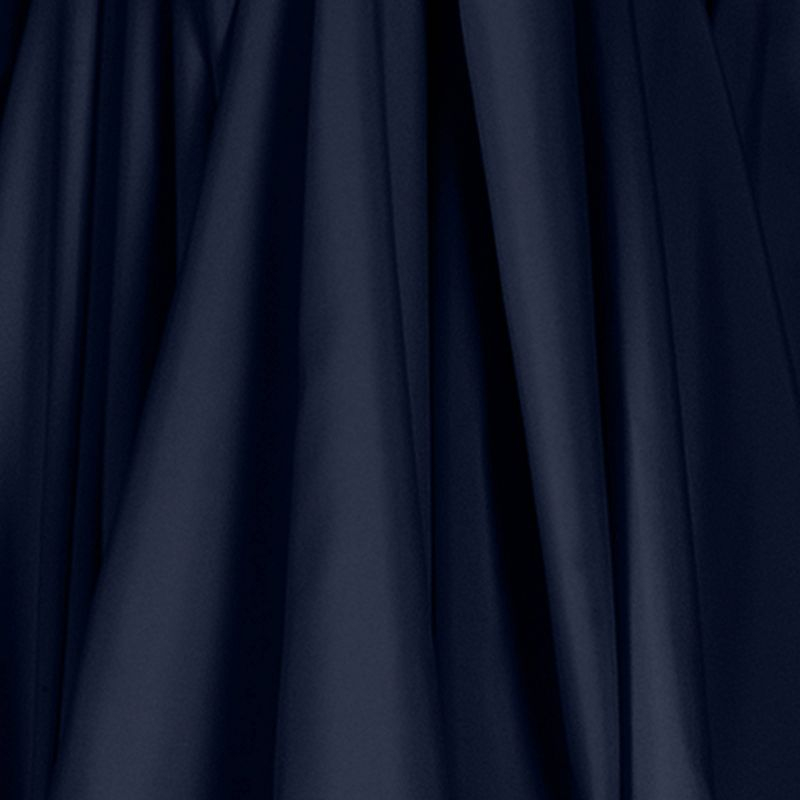 Pure Garden 10' Octagon Outdoor Patio Cantilever Umbrella Navy Blue: Weather-Resistant, Crank Lift, No Tilt