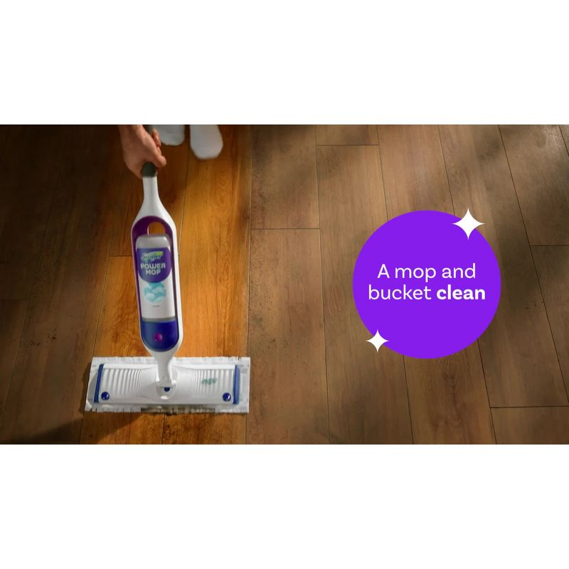 Swiffer Power Mop Multi-Surface Mop Kit for Floor Cleaning