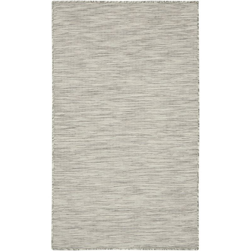 Nourison Positano POS01 Indoor/outdoor Area Rug - Light Grey 3' x 5'