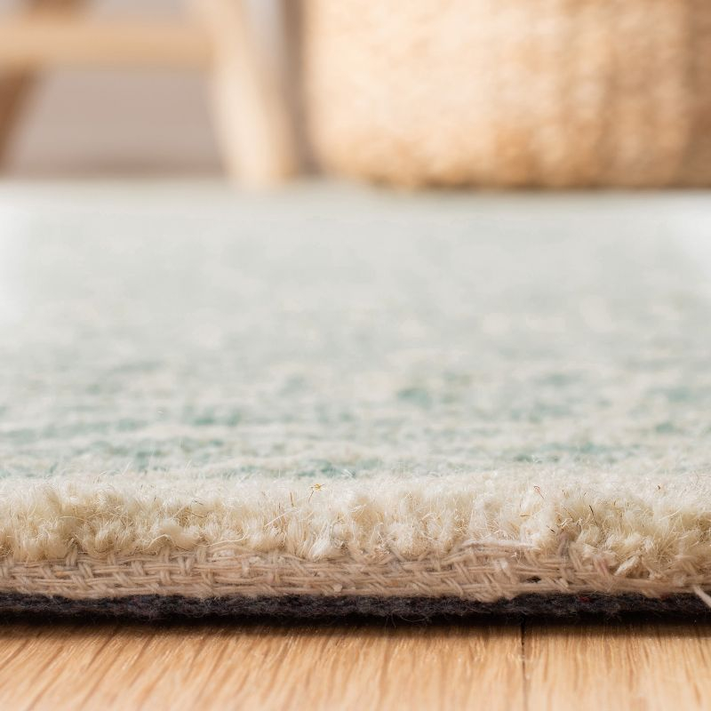 Capri CPR215 Tufted Indoor Area Rug - Blue/Ivory - 7'x7' - Safavieh