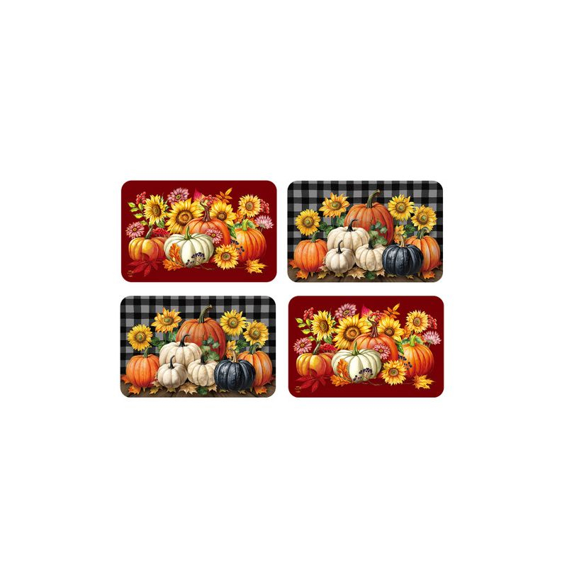 Briarwood Lane Fall Placemat (4-pack) 17x11.25 Pumpkins For Fall Placemat