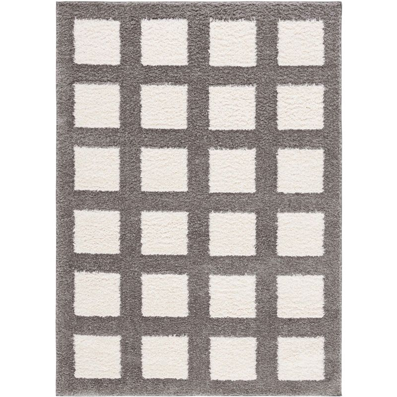 Norway NOR204 Power Loomed Area Rug - Grey/Ivory - 5'3"x7'6" - Safavieh.