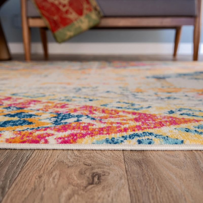 World Rug Gallery Bohemian Geometric Modern Area Rug