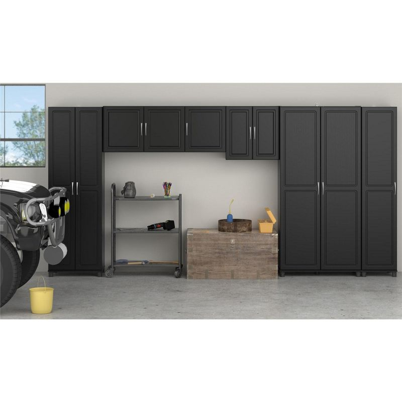 Systembuild Kendall 24" Utility Storage Cabinet, Black
