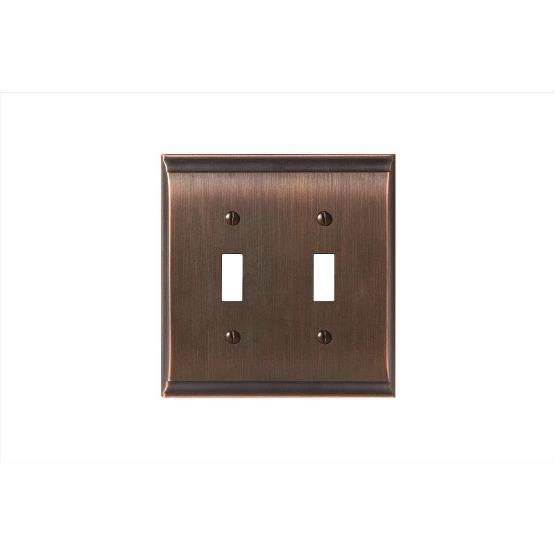 Candler 2-Gang Toggle Light Switch Wall Plate