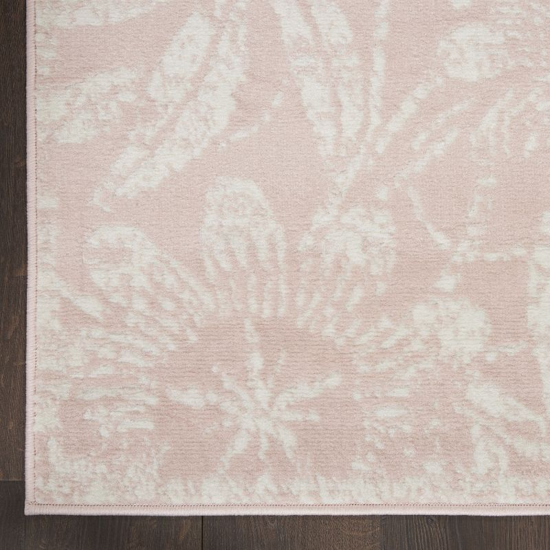 Nourison Whimsicle WHS05 Indoor only Area Rug - Pink 2' x 6'