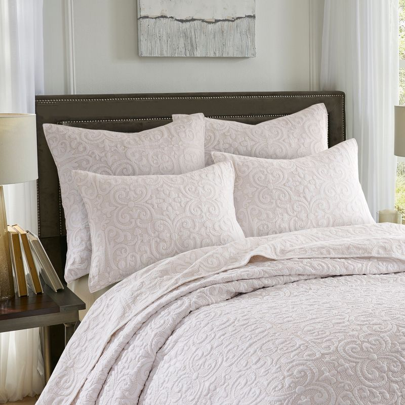 Sherbourne Taupe Stitch - One King Quilt - Levtex Home