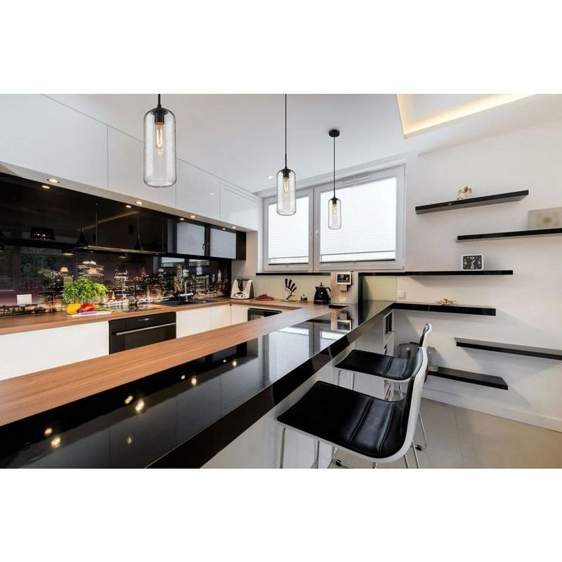 Z-Lite Monty 1 - Light Pendant in  Matte Black