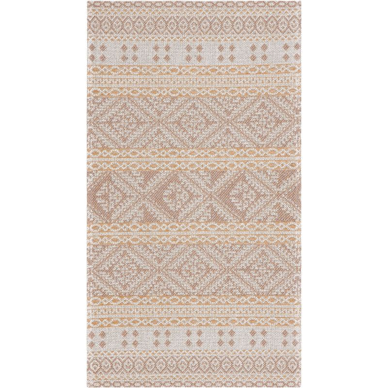 Augustine AGT445 Machine Made Indoor Accent Rug - Taupe/Cream - 2'10"x5' - Safavieh
