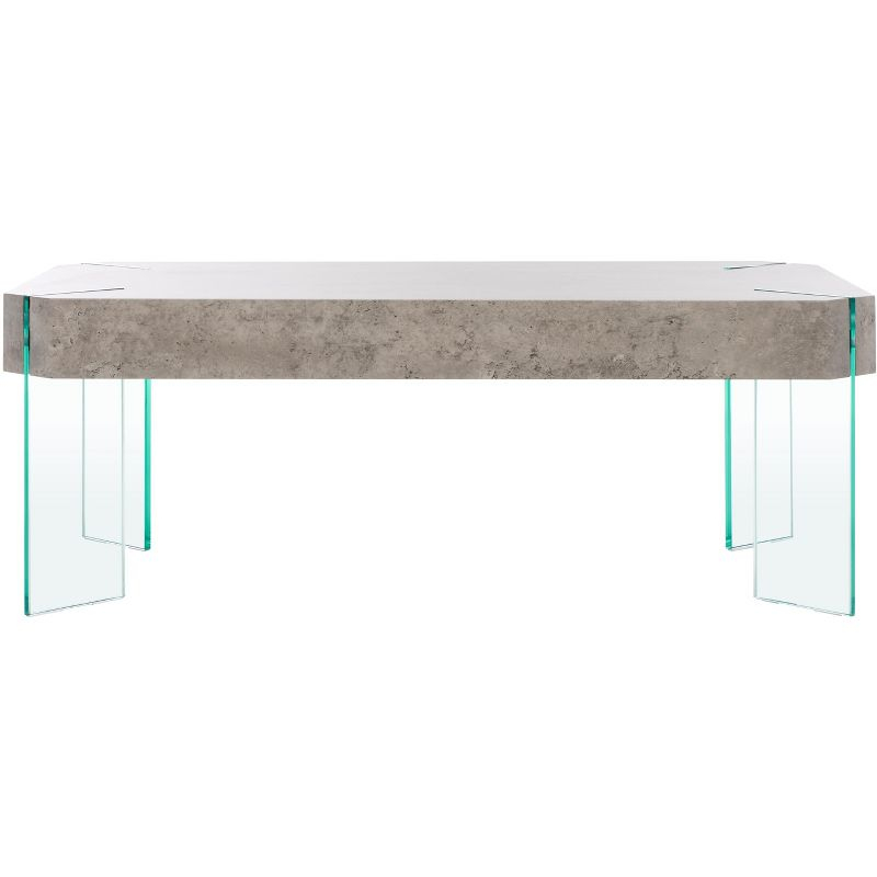 Katelyn Coffee Table - Light Concrete - Safavieh