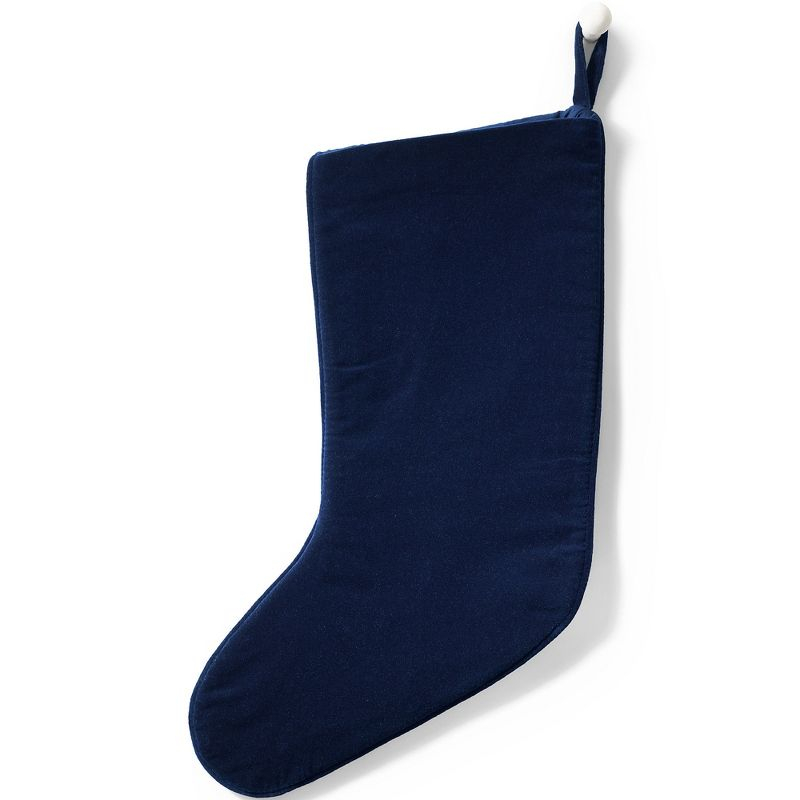 Lands' End Needlepoint  Christmas Stocking