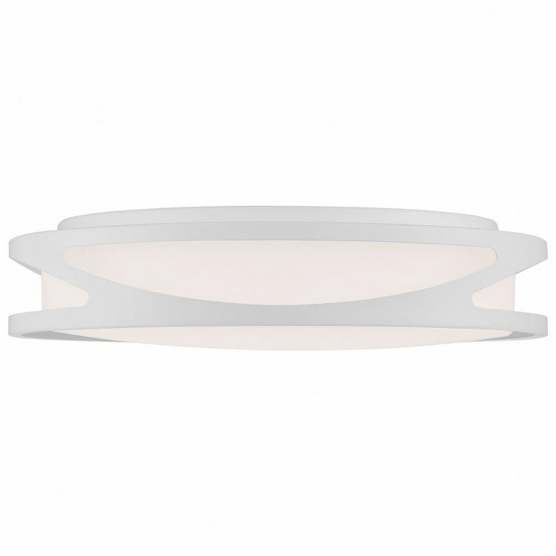 Access Lighting Lucia 1 - Light Flush Mount in  White