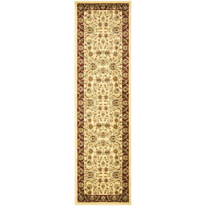 Lyndhurst LNH215 Power Loomed Runner Rug - Ivory/Red - 2'3"x6' - Safavieh