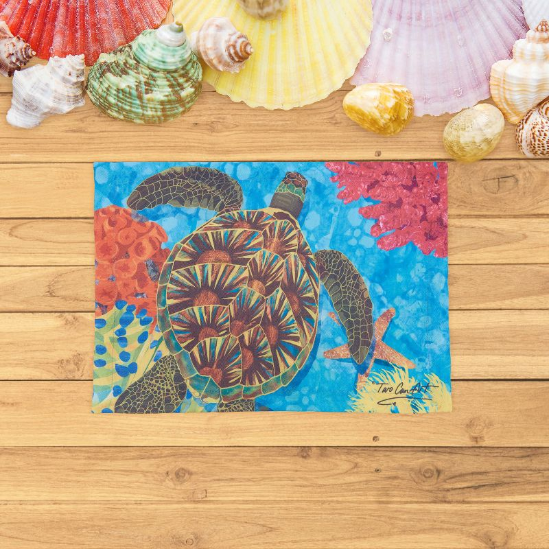 C&F Home Turtle Printed Placemat Set of 6