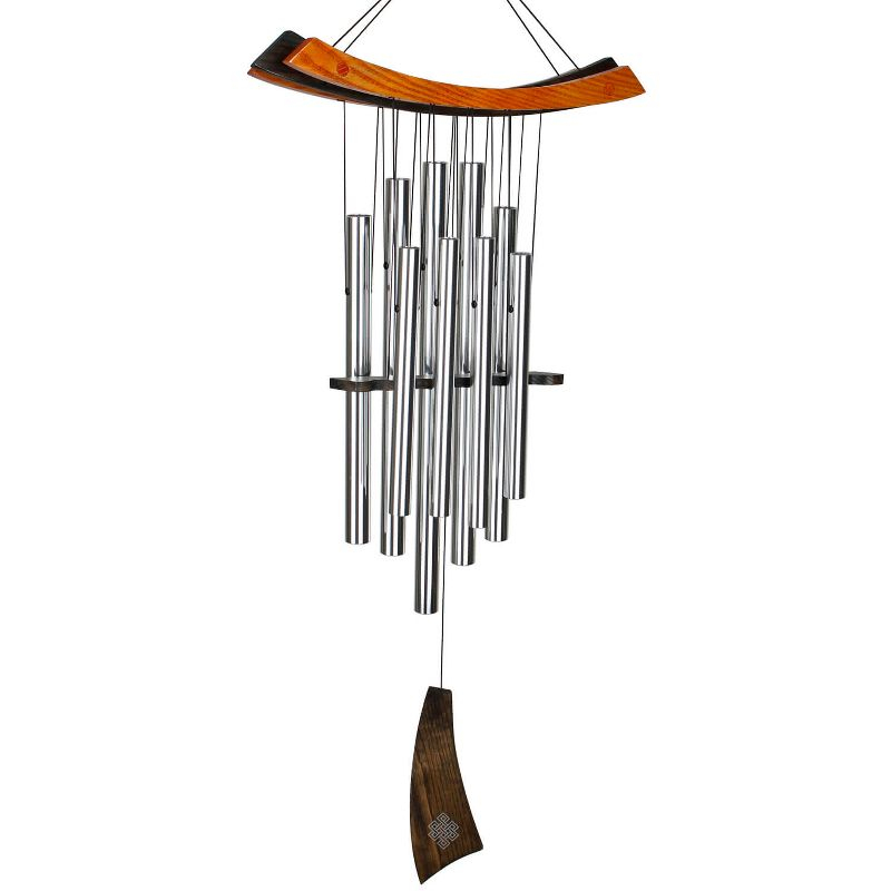 Woodstock Windchimes Woodstock Healing Chime, Wind Chimes For Outside, Wind Chimes For Garden, Patio, and Outdoor Decor, 34"L