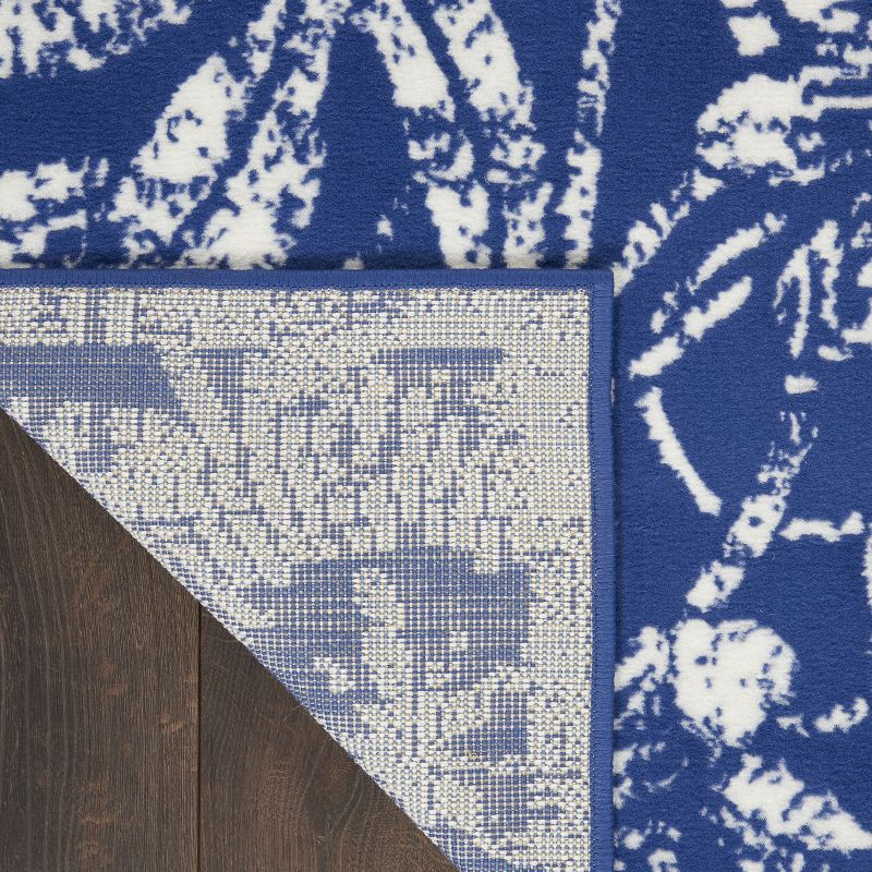 Nourison Whimsicle WHS05 Indoor only Area Rug - Navy 2' x 8'