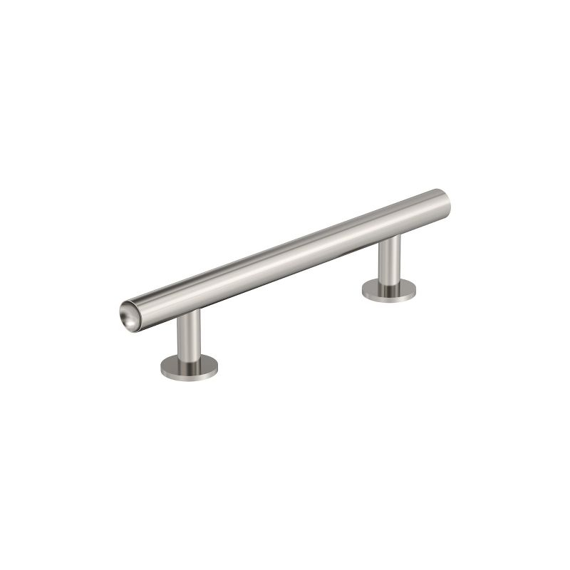 Amerock Radius 3-3/4 inch (96mm) Center-to-Center Polished Nickel Cabinet Pull