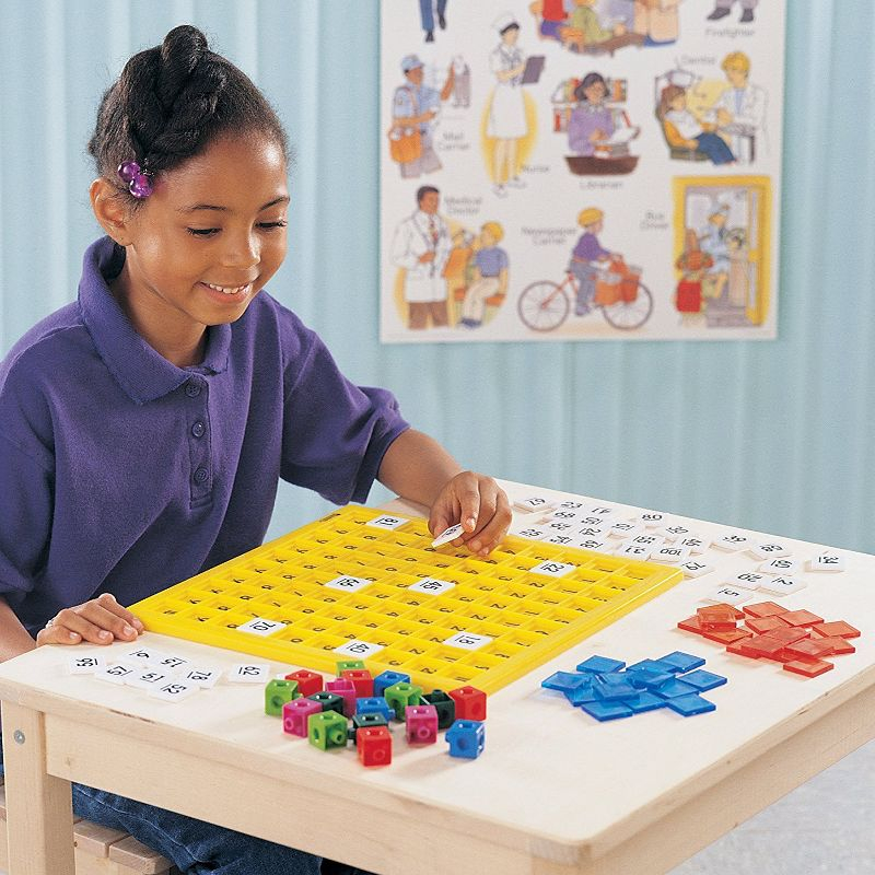 Learning Resources Hundred Number Board, Plastic, Ages 5+