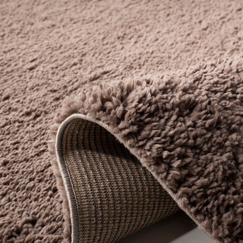 August Shag 900 AUG900 Power Loomed Indoor Area Rug - Taupe - 9'x12' - Safavieh