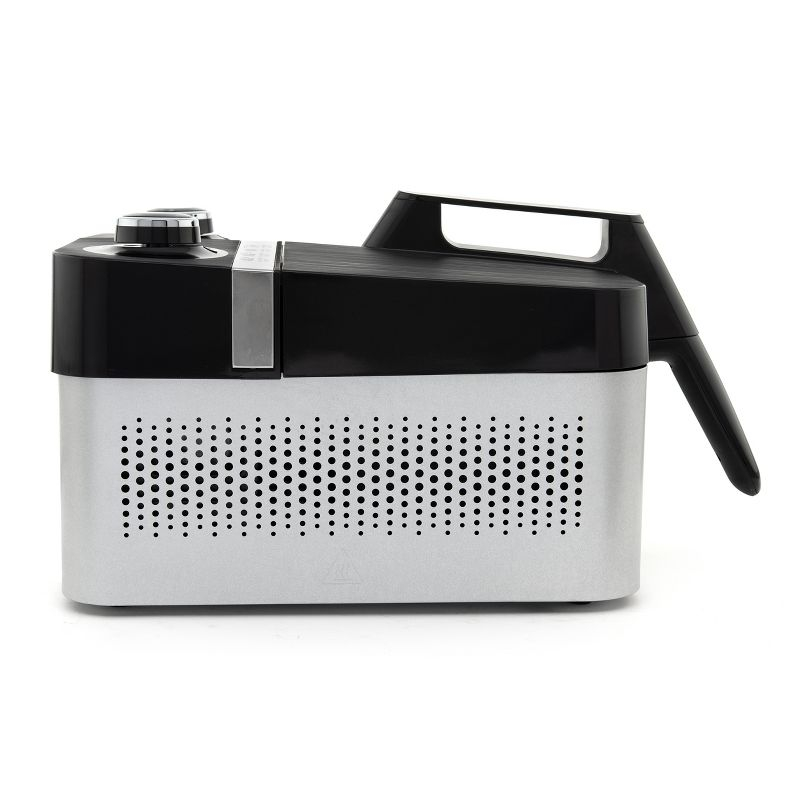 Brentwood Select 3.4 Quart Rapid Electric Air Fryer in Stainless Steel