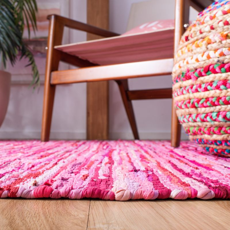 Montauk MTK251 Hand Woven Area Rug - Pink - 6'x6' - Safavieh.