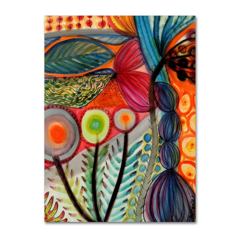 Trademark Fine Art -Sylvie Demers 'Vivaces' Canvas Art - 18''x24''