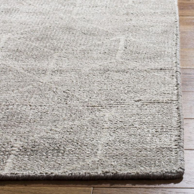 Stone Wash STW904 Hand Knotted Indoor Area Rug - Silver - 4'x6' - Safavieh.