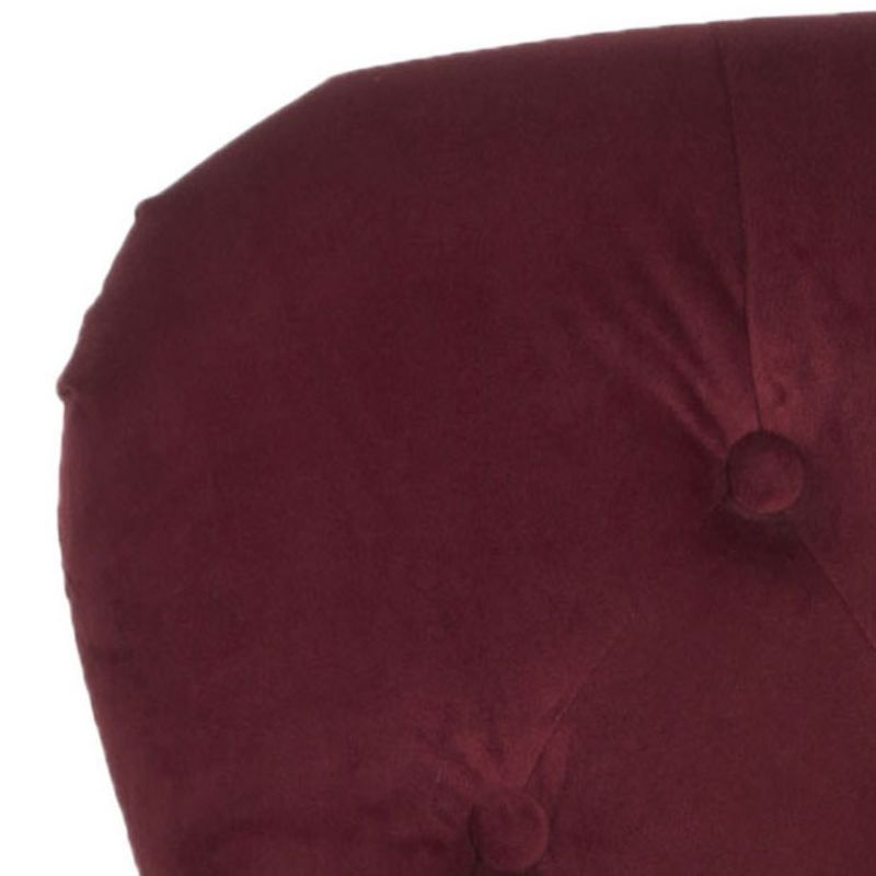 Falcon Arm Chair - MCR4544 - Red Velvet - Safavieh