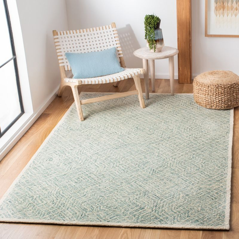 Capri CPR215 Tufted Indoor Accent Rug - Blue/Ivory - 3'x5' - Safavieh
