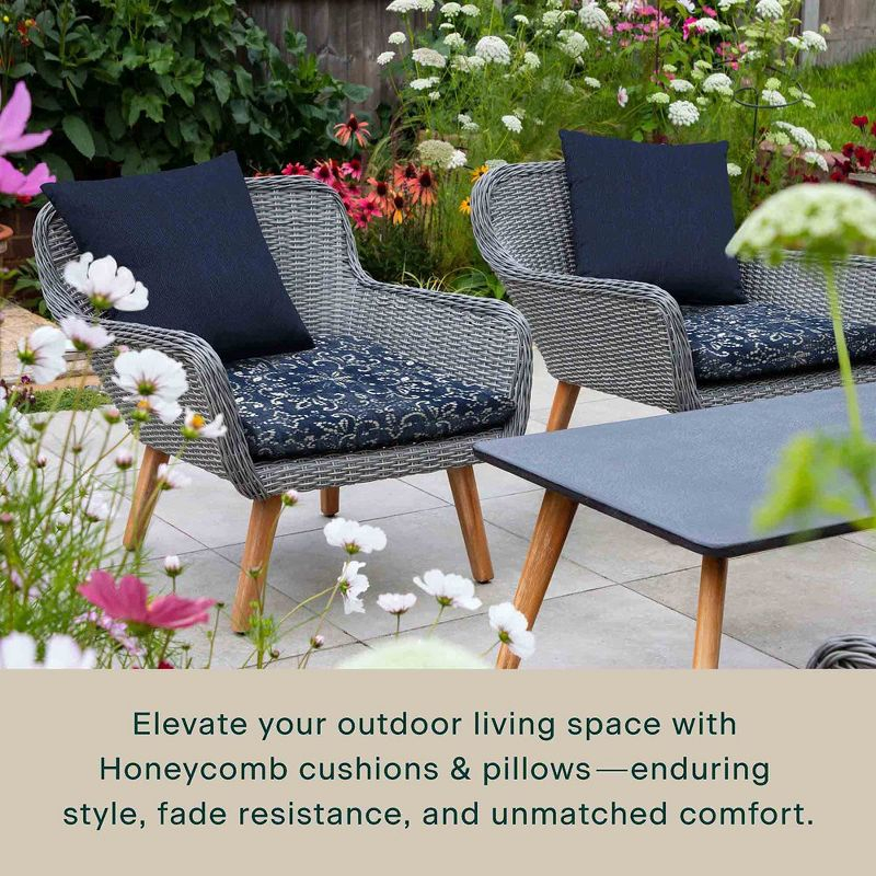 Honeycomb Outdoor Universal Seat Cushion (2-Pack) - Boheme
