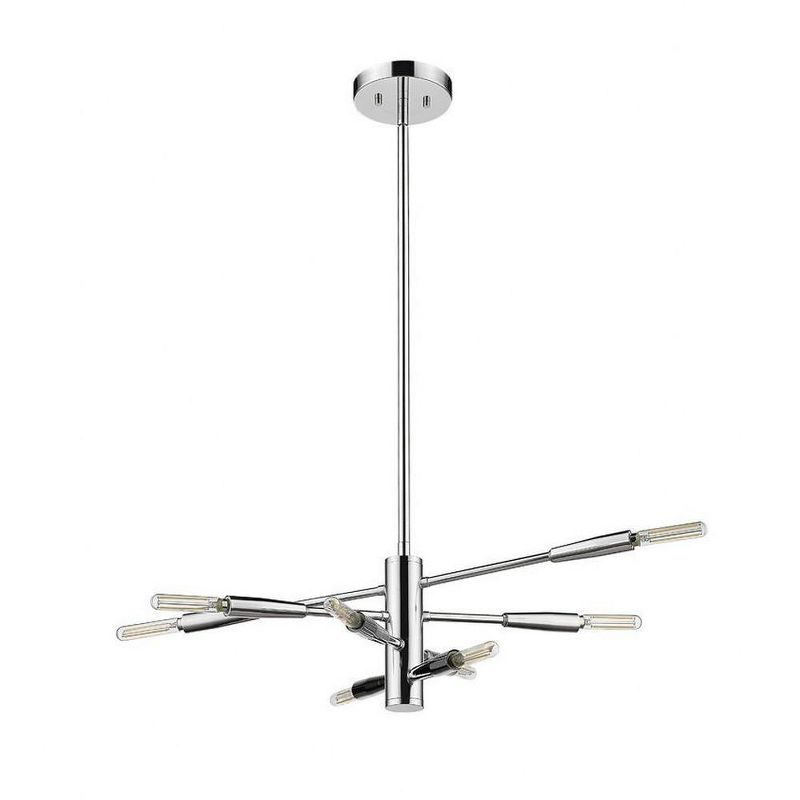 Z-Lite Ascension 8 - Light Chandelier in  Chrome