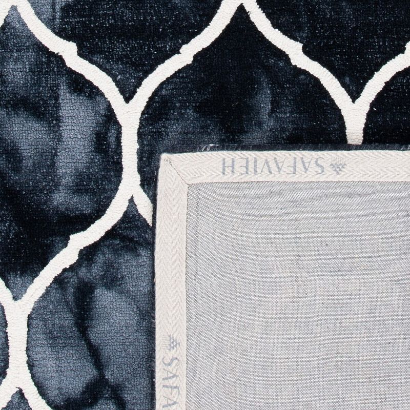 Dip Dye DDY685 Hand Tufted Accent Rug - Graphite/Ivory - 2'x3' - Safavieh.