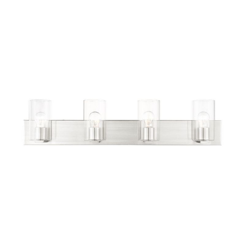 Livex Lighting Zurich 4 - Light Vanity in  Brushed Nickel