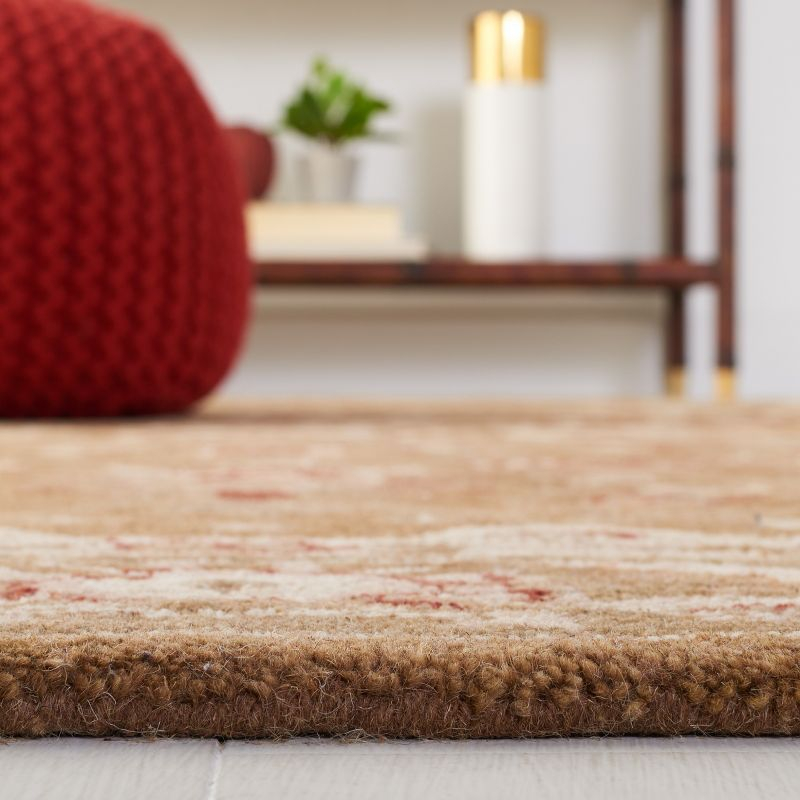 Anatolia AN512 Hand Tufted Indoor Accent Rug - Brown/Green - 3'x5' - Safavieh