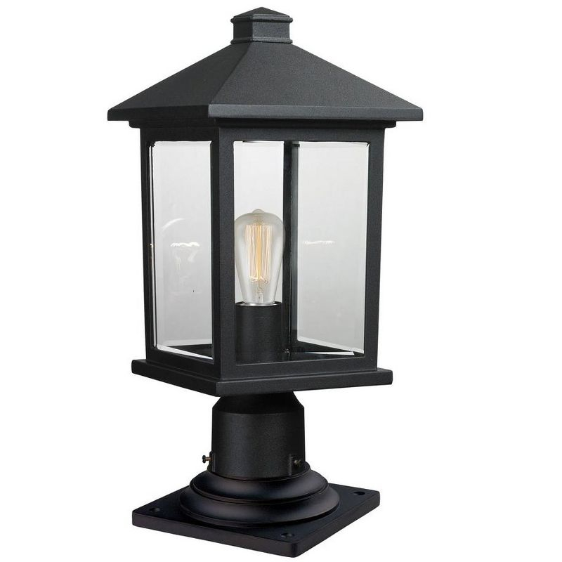 Z-Lite Portland 1 - Light Lantern in  Black