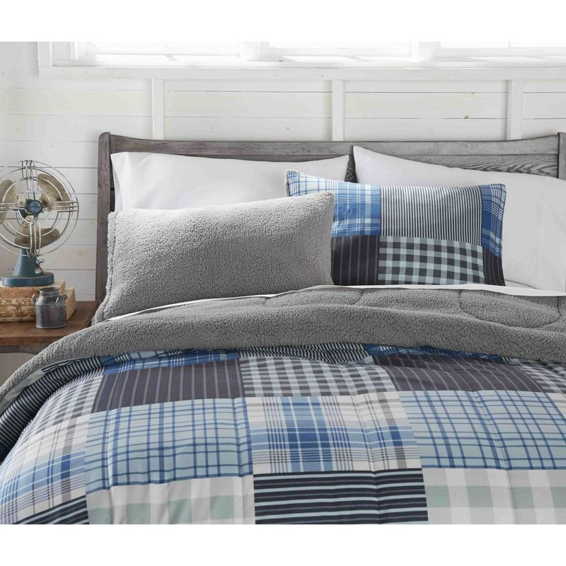 Micro Flannel® Micro Flannel® Reverse to Sherpa Comforter Set