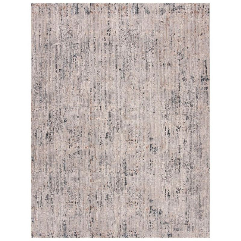 Invista INV437 Power Loomed Area Rug - Cream/Charcoal - 8'x10' - Safavieh.